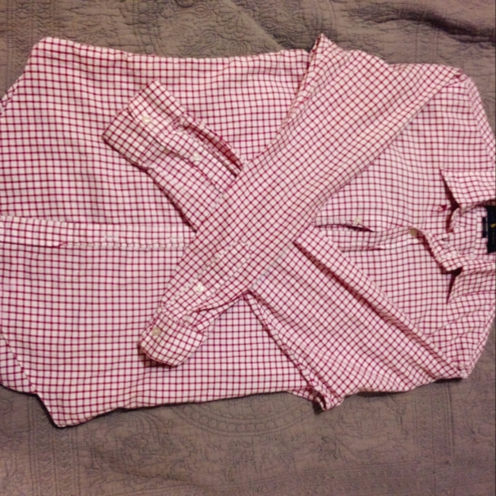 Ralph Lauren Polo Brand Men's Button Front dress shirt